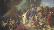 Jean-Baptiste Jouvenet The Resurrection of Lazarus (mk05) Sweden oil painting artist